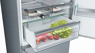 Двухкамерный холодильник Bosch KGN56HI20R 2