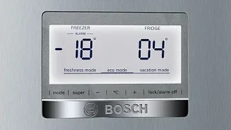 Двухкамерный холодильник Bosch KGN56HI20R 4