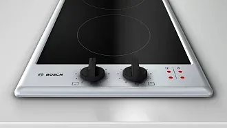 Электрическая варочная панель Bosch PKE345CA2E на 2 конфорки, шириной 28.8 см, нержавеющая сталь 2