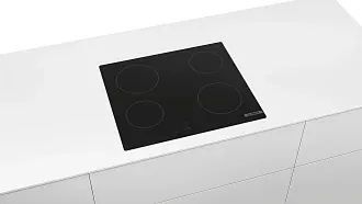 Электрическая варочная панель Bosch PKE611AA1R на 4 конфорки, шириной 59.2 см, черный 4