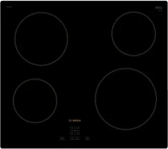 Электрическая варочная панель Bosch PKE611BA1R на 4 конфорки, шириной 59.2 см, черный 5