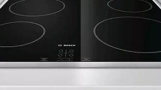 Электрическая варочная панель Bosch PKE645D17E на 4 конфорки, шириной 58.3 см, черный 2