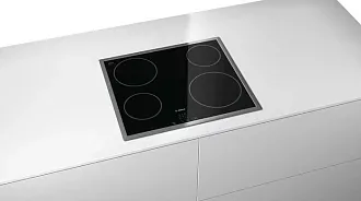 Электрическая варочная панель Bosch PKE645D17E на 4 конфорки, шириной 58.3 см, черный 4