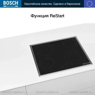 Электрическая варочная панель Bosch PKF645BB2E на 4 конфорки, шириной 58.3 см, черный 4