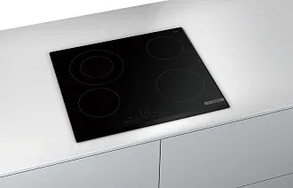 Электрическая варочная панель Bosch PKF651FP4E на 4 конфорки, шириной 59.2 см, черный 2