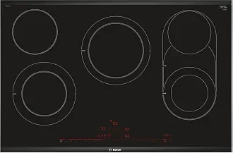 Электрическая варочная панель Bosch PKM875DP1D на 5 конфорки, шириной 81.6 см, черный 8
