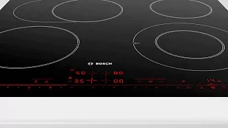 Электрическая варочная панель Bosch PKN601DV1M на 4 конфорки, шириной 57.2 см, черный 3