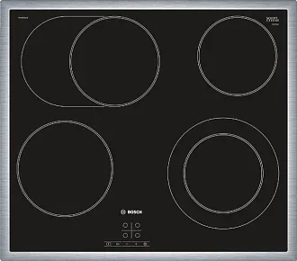 Электрическая варочная панель Bosch PKN645BA1E на 4 конфорки, шириной 58.3 см, черный