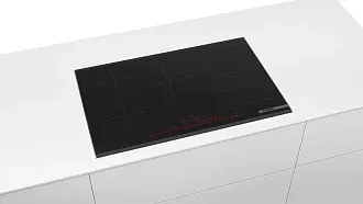 Электрическая варочная панель Bosch PXV875DV1E на 5 конфорки, шириной 81.6 см, черный 4
