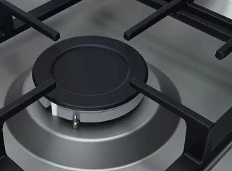 Газовая варочная панель Bosch PBP6C5B92L на 4 конфорки, шириной 58 см, нержавеющая сталь 4