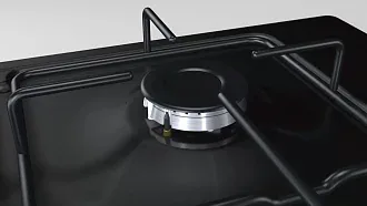 Газовая варочная панель Bosch PBY6C6B80O на 4 конфорки, шириной 58 см, черный 3