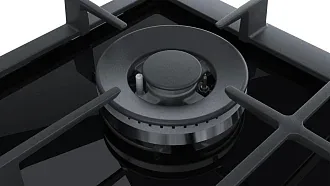 Газовая варочная панель Bosch PCH6A6B90R на 4 конфорки, шириной 58.2 см, черный 3