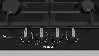Газовая варочная панель Bosch PCH6A6B90R на 4 конфорки, шириной 58.2 см, черный 5