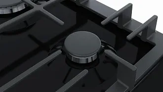 Газовая варочная панель Bosch PCH6A6B90R на 4 конфорки, шириной 58.2 см, черный 6