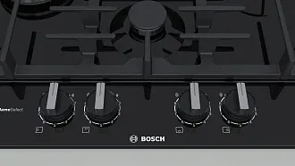 Газовая варочная панель Bosch PCI6A6B90R на 4 конфорки, шириной 58.2 см, черный 4