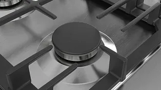 Газовая варочная панель Bosch PCP6A5B90M на 4 конфорки, шириной 58.2 см, нержавеющая сталь 7