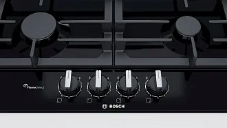 Газовая варочная панель Bosch PCP6A6B95R на 4 конфорки, шириной 58.2 см, черный 6