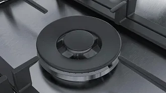 Газовая варочная панель Bosch PCQ7A5B90 на 5 конфорки, шириной 75 см, нержавеющая сталь 4