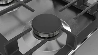 Газовая варочная панель Bosch PCR9A5B90M на 5 конфорки, шириной 91.5 см, нержавеющая сталь 6