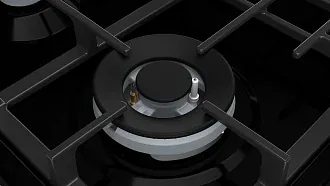 Газовая варочная панель Bosch PGH6B6O92R на 4 конфорки, шириной 58.2 см, черный 5