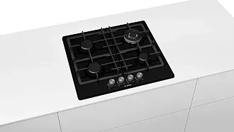 Газовая варочная панель Bosch PGH6B6O92R на 4 конфорки, шириной 58.2 см, черный 6