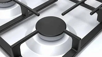 Газовая варочная панель Bosch PGP6B2O92R на #MN_TOTALQ# конфорки, шириной 58.2 см, белый 2