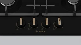 Газовая варочная панель Bosch PGP6B3B92R на 4 конфорки, шириной 58.2 см, черный 6