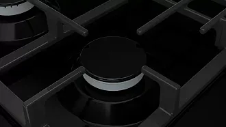 Газовая варочная панель Bosch PGP6B6O92R на 4 конфорки, шириной 58.2 см, черный 2