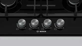 Газовая варочная панель Bosch PGP6B6O93R на 4 конфорки, шириной 58.2 см, черный 6