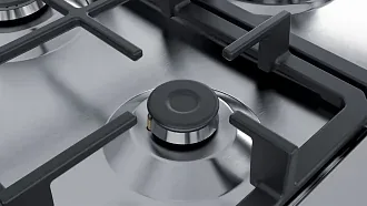 Газовая варочная панель Bosch PGQ7B5B90 на 5 конфорки, шириной 75 см, нержавеющая сталь 3