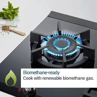 Газовая варочная панель Bosch PGQ7B5B90 на 5 конфорки, шириной 75 см, нержавеющая сталь 7