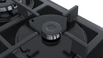 Газовая варочная панель Bosch PNH6B6B90 на 4 конфорки, шириной 59 см, черный 8