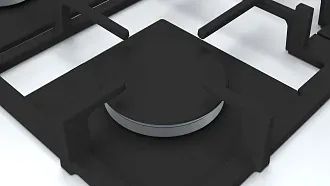Газовая варочная панель Bosch PNP6B2O92R на 4 конфорки, шириной 59 см, белый 8