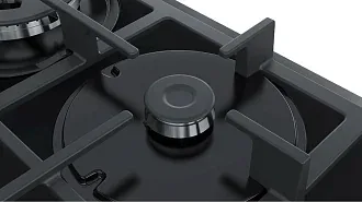 Газовая варочная панель Bosch PNP6B6B90 на 4 конфорки, шириной 59 см, черный 6