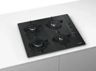 Газовая варочная панель Bosch POP 6B6B10 на 4 конфорки, шириной 59 см, черный 6
