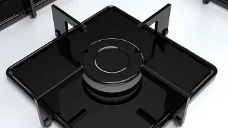 Газовая варочная панель Bosch POP7C2O12O на 4 конфорки, шириной 67 см, белый 4