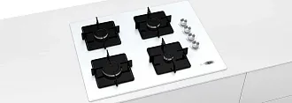 Газовая варочная панель Bosch POP7C2O12O на 4 конфорки, шириной 67 см, белый 5