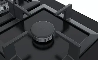 Газовая варочная панель Bosch PPH6A6B20R на 4 конфорки, шириной 59 см, черный 6