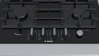 Газовая варочная панель Bosch PPP6A6M90 на 4 конфорки, шириной 59 см, черный 3