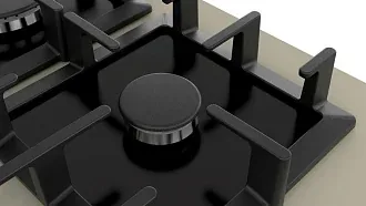 Газовая варочная панель Bosch PPP6A8B91R на 4 конфорки, шириной 59 см, кварц 2