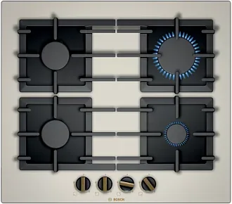 Газовая варочная панель Bosch PPP6B1B90R на 4 конфорки, шириной 59 см, черный 5