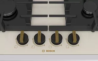 Газовая варочная панель Bosch PPP6B1B90R на 4 конфорки, шириной 59 см, черный 6