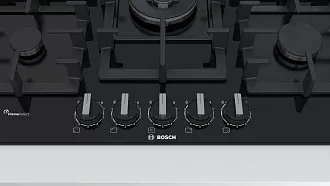 Газовая варочная панель Bosch PPQ7A6B90R на 5 конфорки, шириной 75.2 см, черный 2