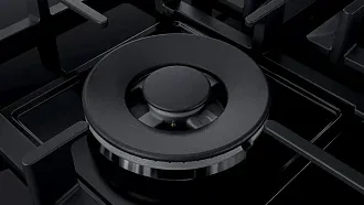 Газовая варочная панель Bosch PPQ7A6B90R на 5 конфорки, шириной 75.2 см, черный 5