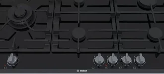 Газовая варочная панель Bosch PRS9A6D70M на 5 конфорки, шириной 91.6 см, черный 8