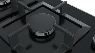 Газовая варочная панель Bosch PSB3A6B20 на 2 конфорки, шириной 30.6 см, черный 4