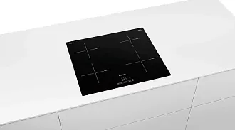 Индукционная варочная панель Bosch PIE601BB5E на 4 конфорки, шириной 59.2 см, черный 4