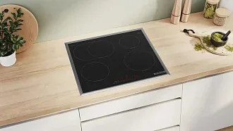 Индукционная варочная панель Bosch PIF645HB1E на 4 конфорки, шириной 58.3 см, черный 3