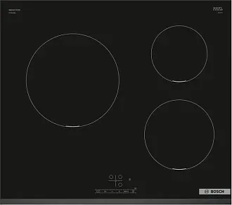 Индукционная варочная панель Bosch PUC631BB5E на 3 конфорки, шириной 59.2 см, черный 8