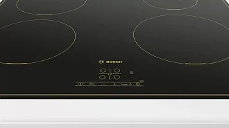 Индукционная варочная панель Bosch PUE611BB5R на 4 конфорки, шириной 59.2 см, черный 3